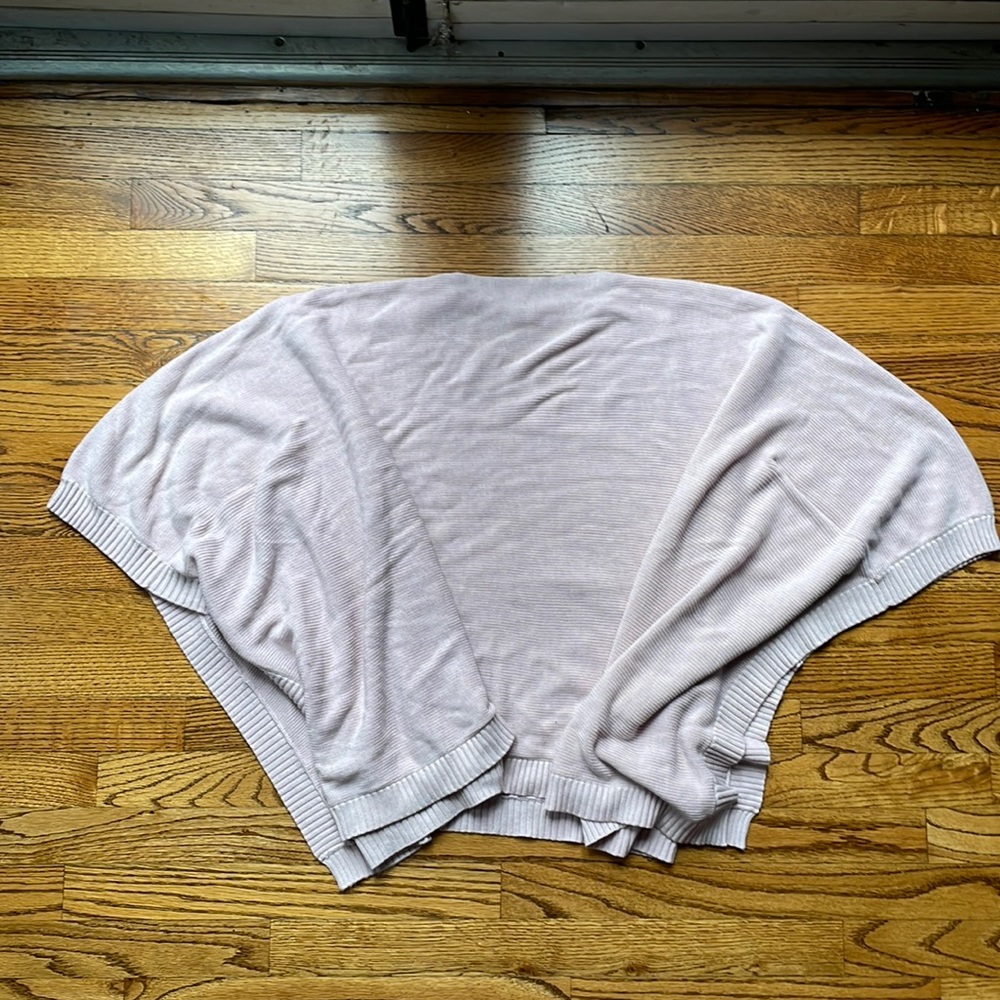 Lululemon light pink poncho sweater